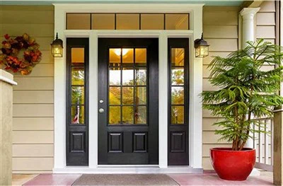 Portas de entrada de metal