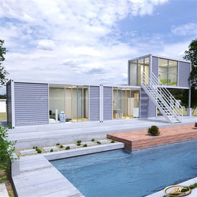 Contêiner destacável simples em casa